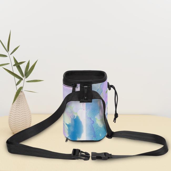 Preview: NomNom Bag Itchy - Leckerchenbeutel, Leckerli, Futterbeutel, bunt, Oxfordstoff, Mix, Mischling, Shar Pei